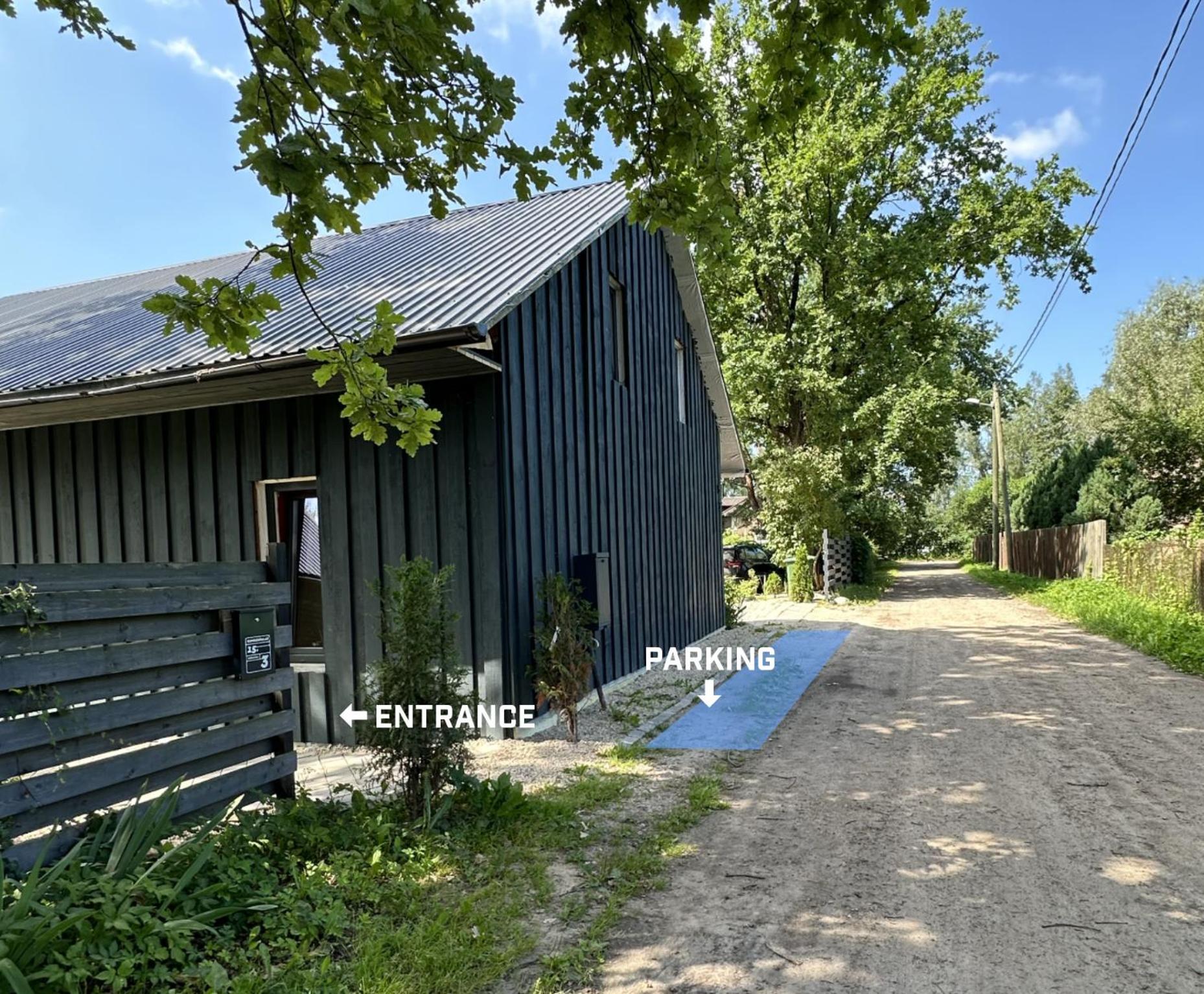 リガ Amazing Little House On An Island With Gardenヴィラ エクステリア 写真