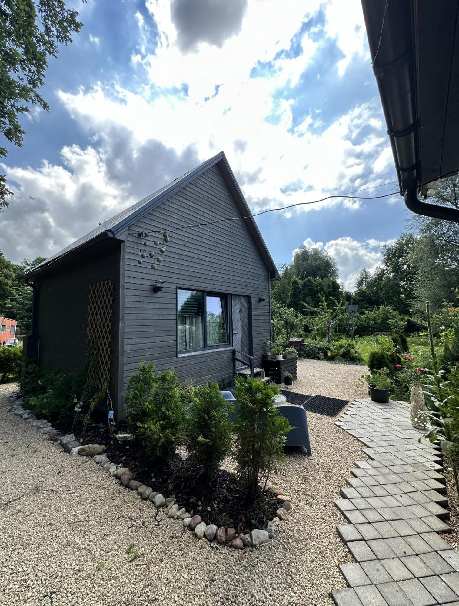 リガ Amazing Little House On An Island With Gardenヴィラ エクステリア 写真